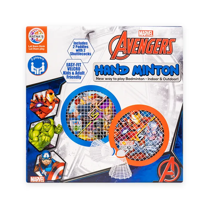 Return Gifts (Pack of 3,5,12) Marvel Avengers Handminton New way to play badminton indoors & outdoors