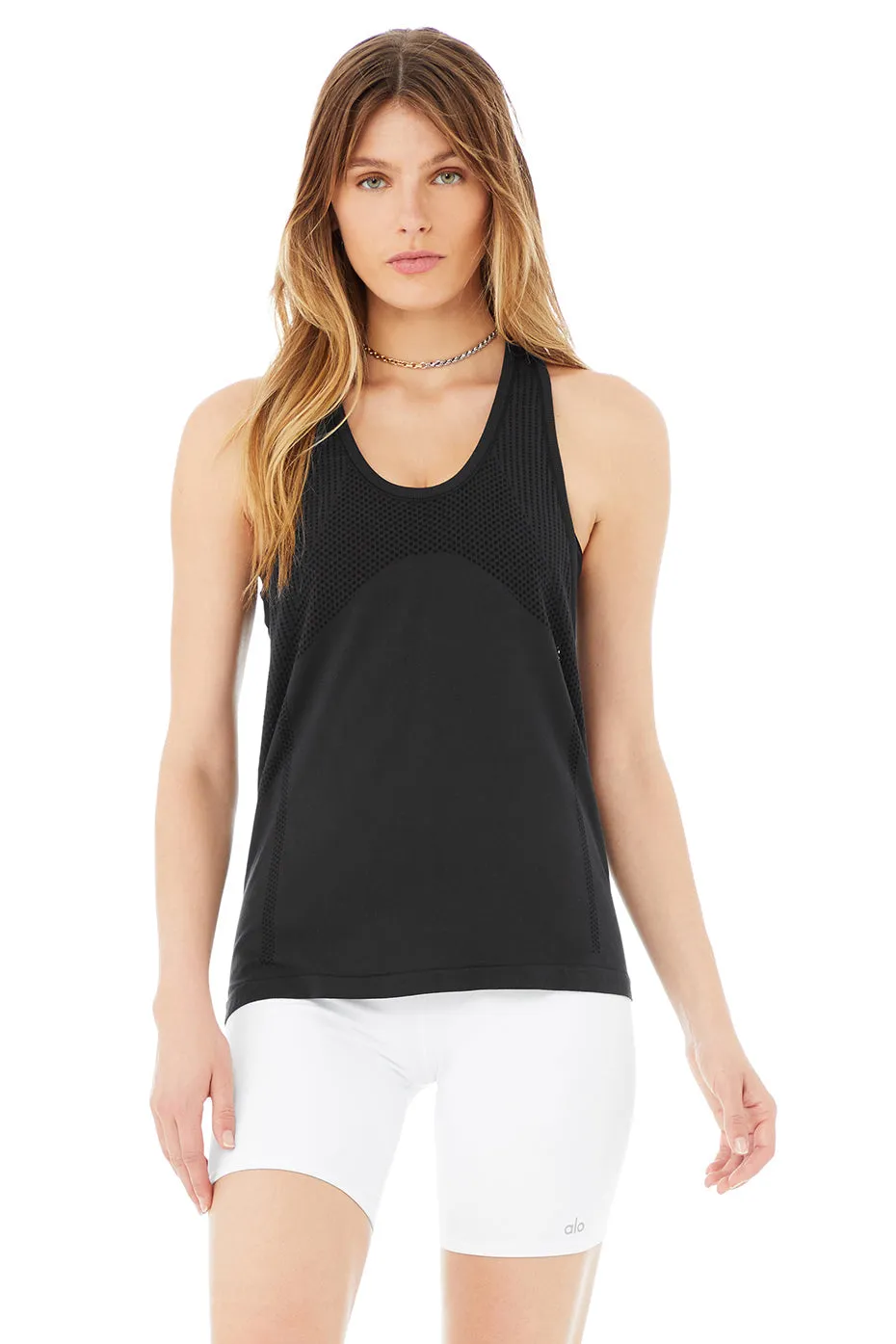 Seamless Essential Tank - Black