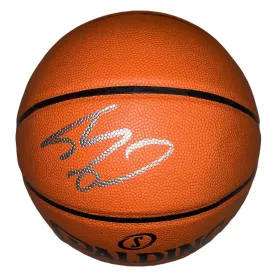 Shaquille O'Neal Signed in Silver Ink Spalding NBA Silver Series Basketball (JSA)