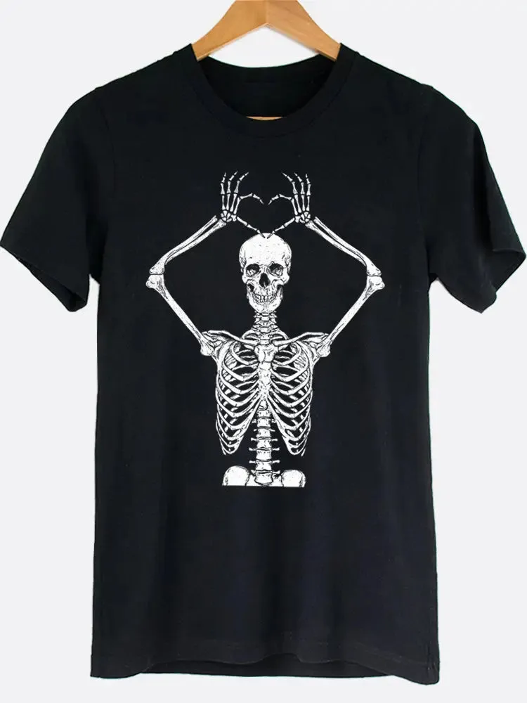 Skeleton Heart Tee