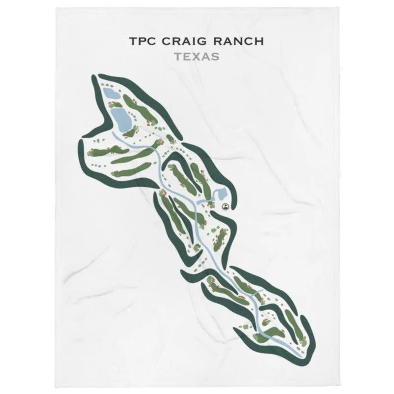 TPC Craig Ranch, Texas - Printed Golf Courses