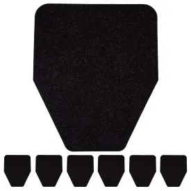 Urinal Mat (6-Pack) Non-Slip, Odor-Eliminating Disposable Commercial Urinal Mats