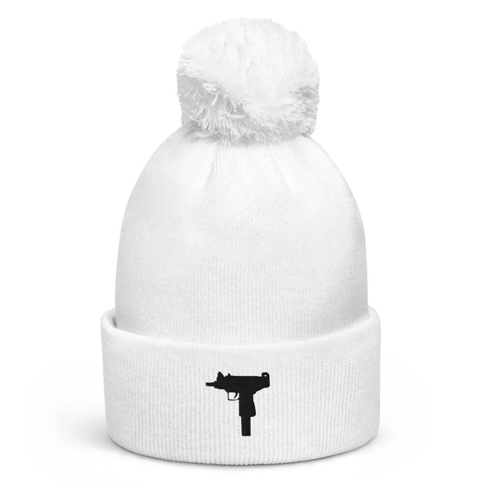 UZI R US POM POM BEANIE