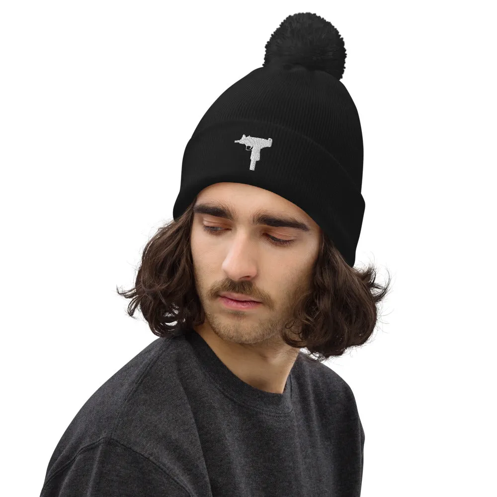 UZI R US POM POM BEANIE