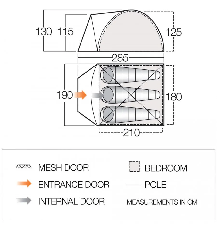 Vango Tay 300 Tent