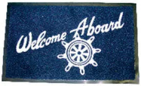 WELCOME ABOARD MAT