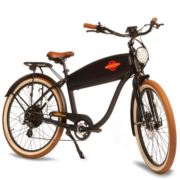 Wildsyde Shadow 48V/20Ah 500W Beach Cruiser Electric Bike