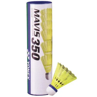 Yonex Mavis 350 Nylon Shuttles [Yellow]