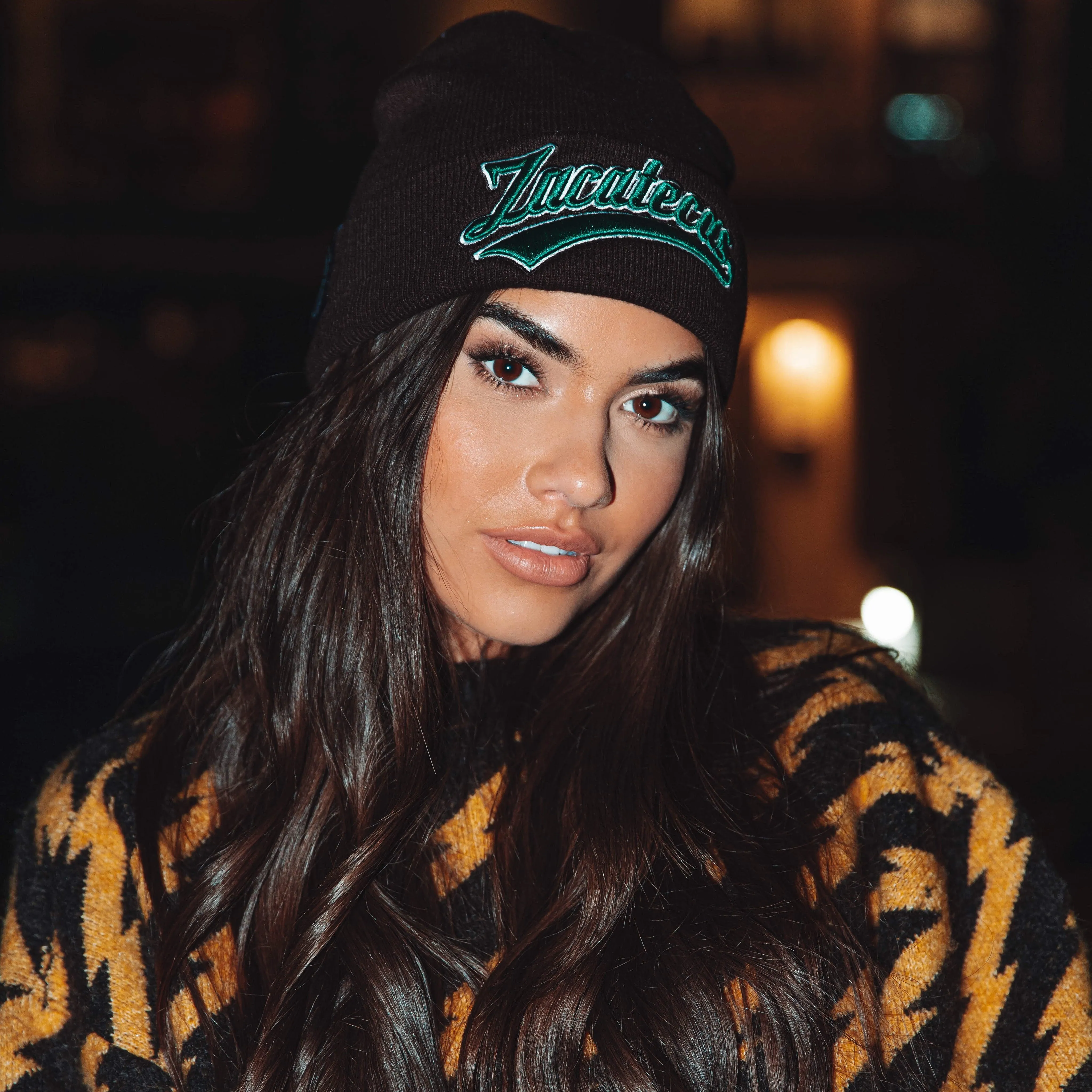 ZACATECAS BLACK BEANIE